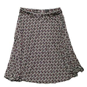 Women’s George Stretch Geometric Midi Skirt Size Medium (8/10)